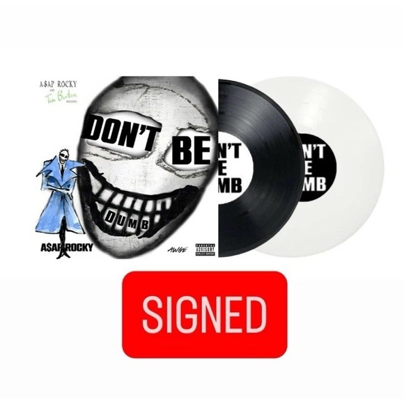 SIGNED ASAP ROCKY Dont Be Dumb Mr Mayers Vinyl 2xLP Insert Black IN HAND ❤️✅ NEW - Picture 2 of 14
